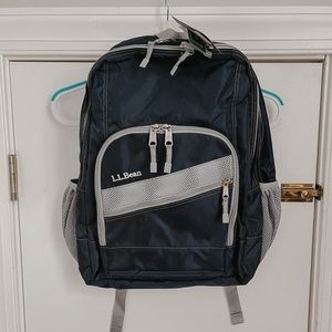 LL Bean Navy Backpack